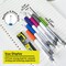 BAZIC 0.9 mm Prism Mechanical Pencil w/ Ceramic High-Quality Lead